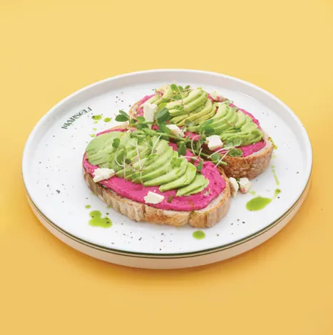 Beetroot Tartine
