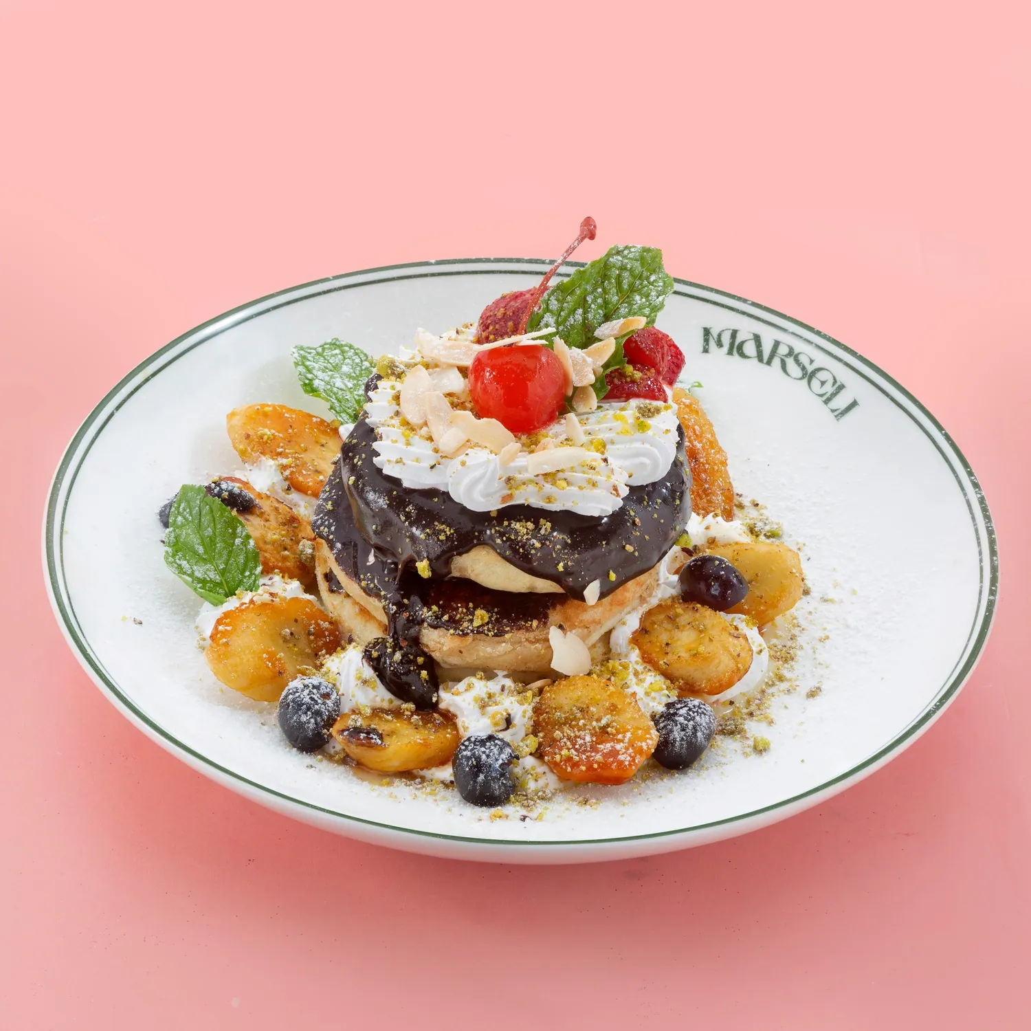 Caramelized Banana Pancakes