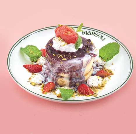 Italian Berry Pancakes