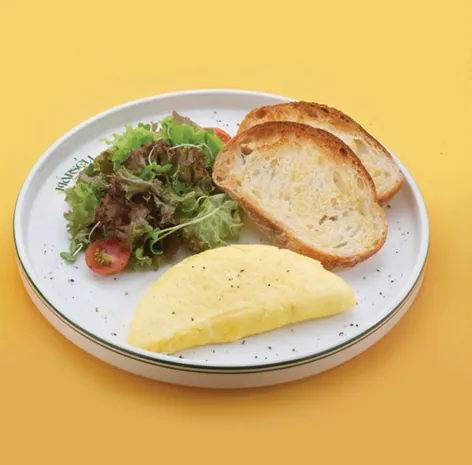 Spinach & Cheese Omelet